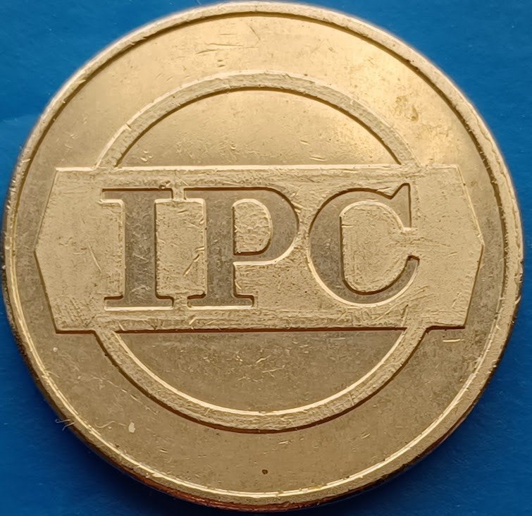 Penning IPC - Douchepenning (CuNi)  "Inepro Paymatic Co", Verzenden, Overige materialen, Nederland