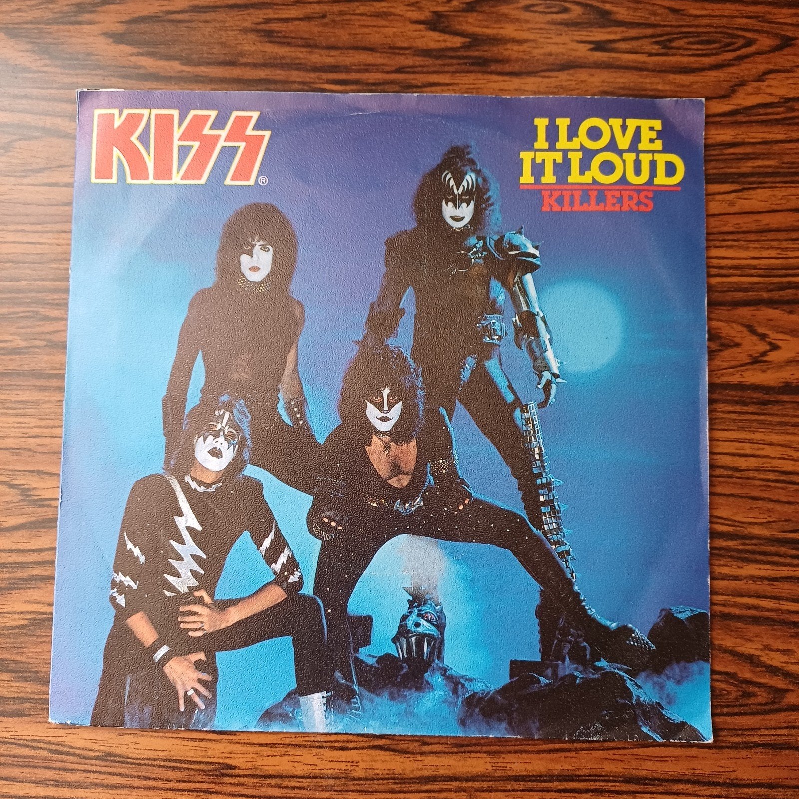 KISS - I Love It Loud / Killers (Single), Cd's en Dvd's, Gebruikt, Fotohoes, 7 inch, Ophalen of Verzenden