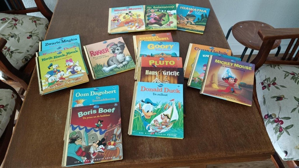 gouden boekjes, Boeken, Sprookjes, Disney, Ophalen, Gelezen