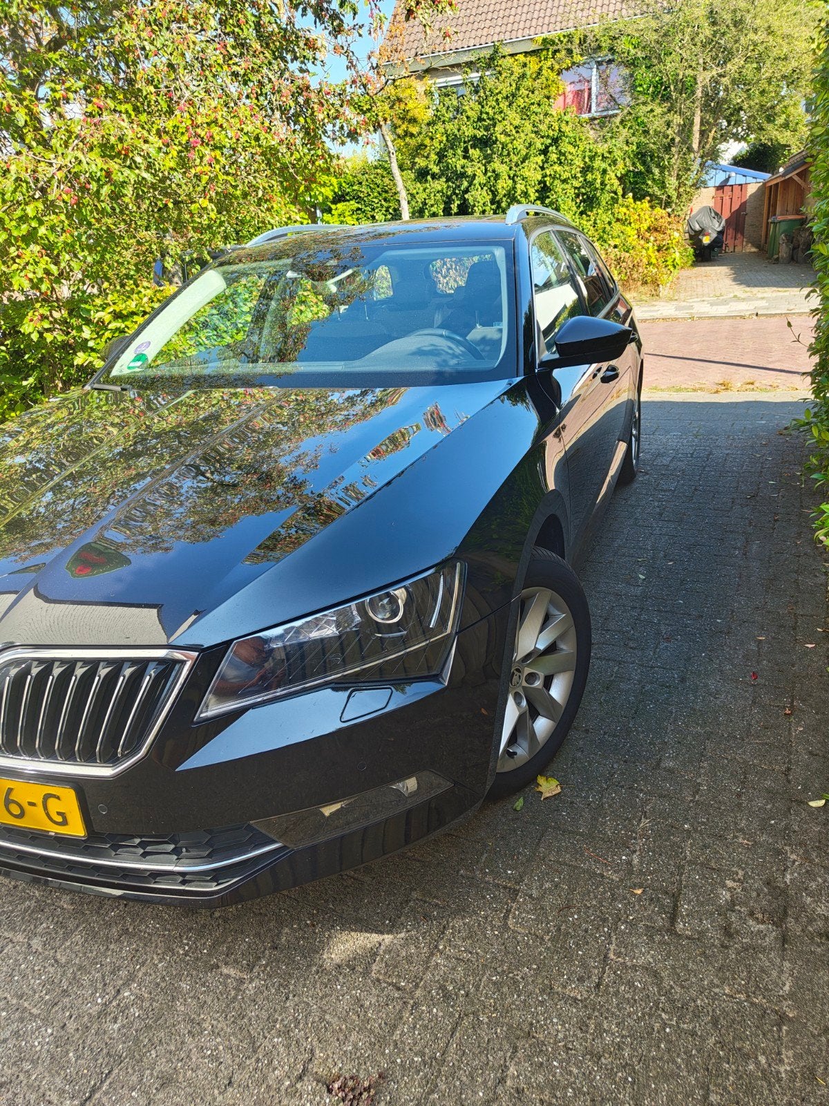 Skoda Superb 1.5 TSI 150pk Greentech ACT Dsg-7 2019 Zwart, Auto's, Skoda, 1498 cc, 4 cilinders, Zwart, Particulier