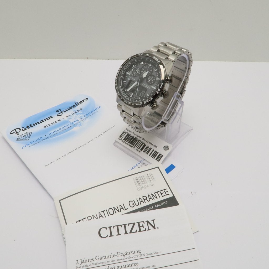 Citizen Promaster Sky JV2006-55H Horloge | in Nieuwstaat, Citizen, Zo goed als nieuw, Support@citizen.com, Citizen Watch Co., Ltd. 1-12-32 Takeda, Fushimi-ku, 
Kyoto 612-8501
Japan
