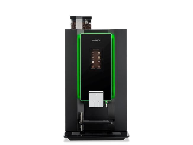 Animo OptiBean 3 Touch, Witgoed en Apparatuur, Koffiezetapparaten, 10 kopjes of meer, Koffiemachine, Refurbished, Koffiebonen