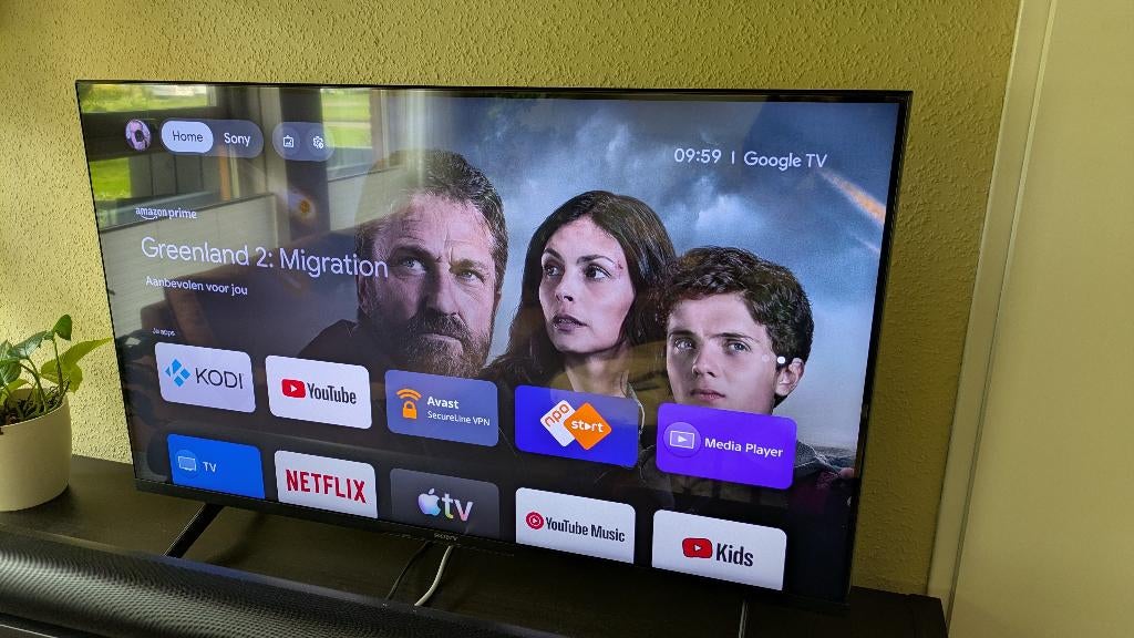 Sony Google Smart TV, Ophalen, LED, 50 Hz, Nieuw