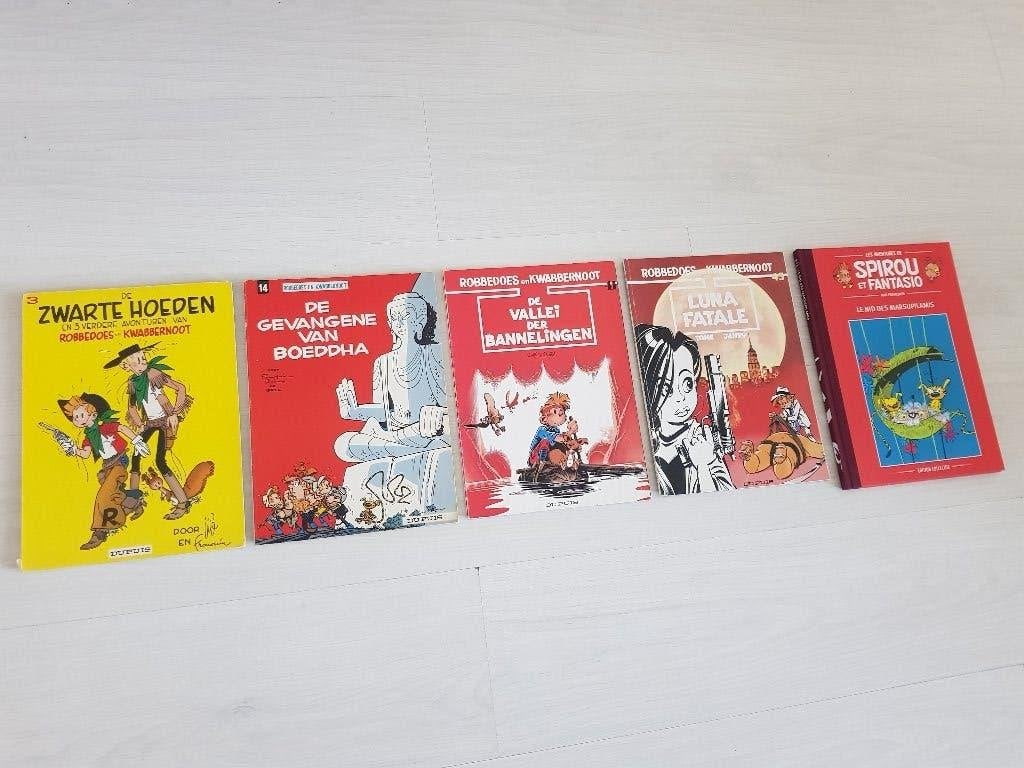 5 x Robbedoes en Kwabbernoot, Boeken, Stripboeken, Meerdere stripboeken, Ophalen of Verzenden, Gelezen, Robert Velter