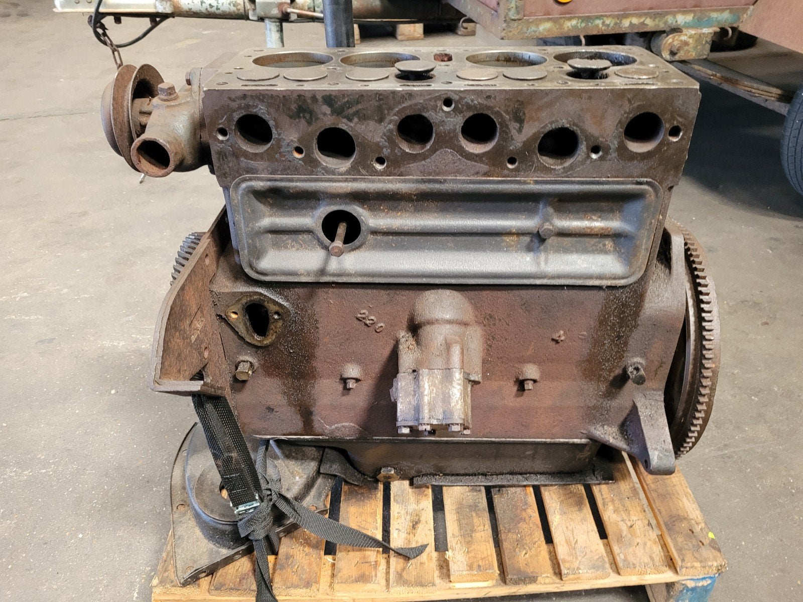 Motor Willys Jeep, Verzamelen, Militaria | Algemeen, Landmacht, Amerika, Ophalen of Verzenden