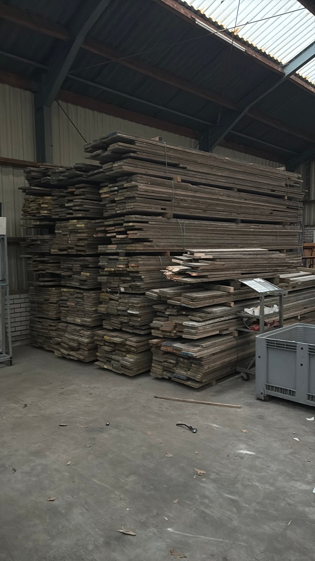 Steigerplanken, Doe-het-zelf en Verbouw, 25 tot 50 mm, Ophalen of Verzenden, Zo goed als nieuw, Plank
