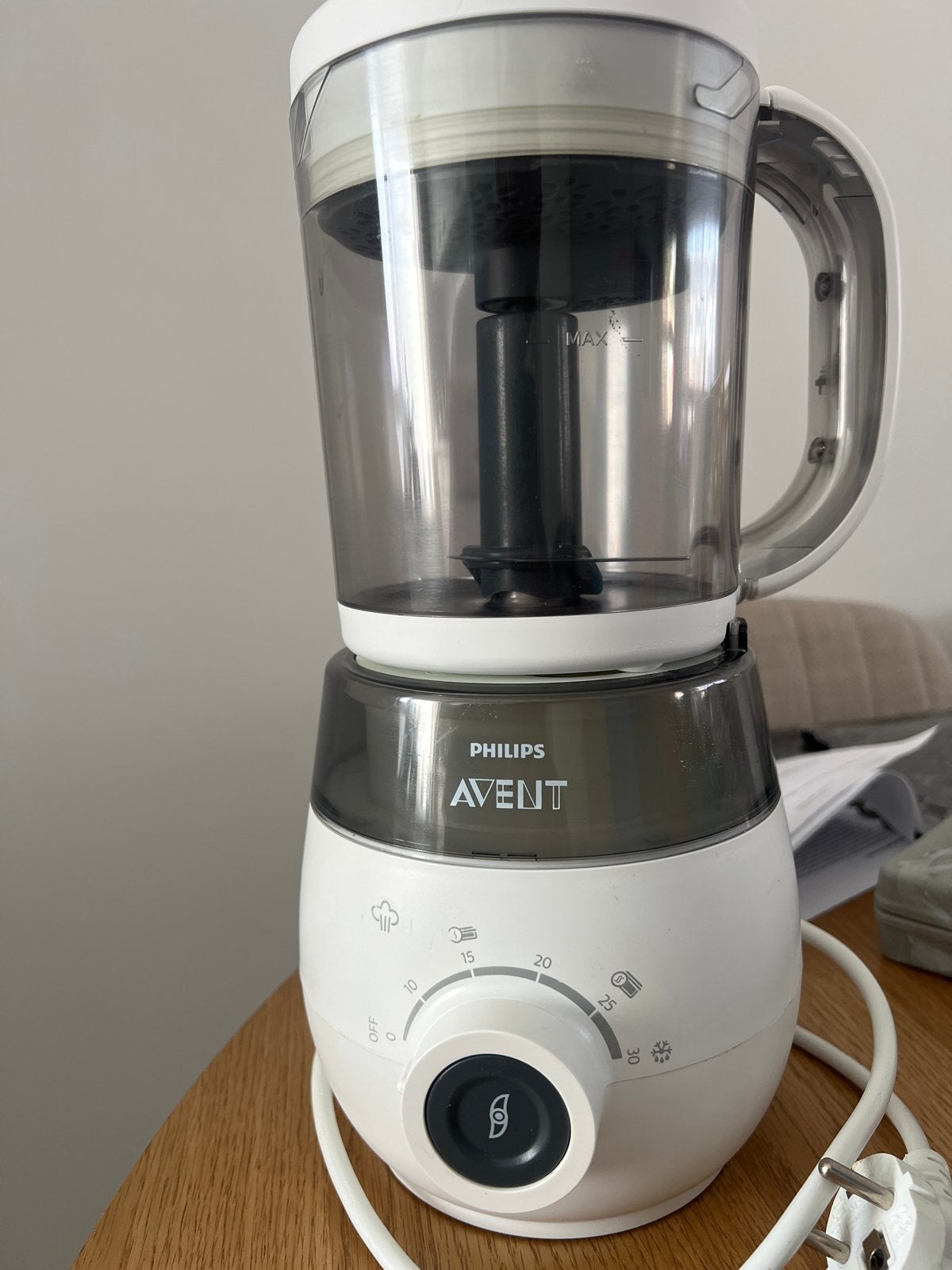 Philips Avent 4-in-1 Steamer Blender Babyvoedingmaker, Ophalen, Gebruikt, Philips Avent, Babyvoedingmaker