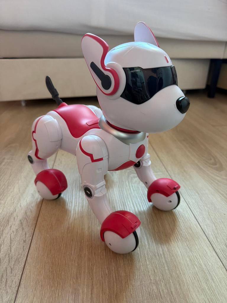 Interactieve Robot Hond Speelgoed - Wit/Rood, Ophalen of Verzenden, Gebruikt, Jongen of Meisje