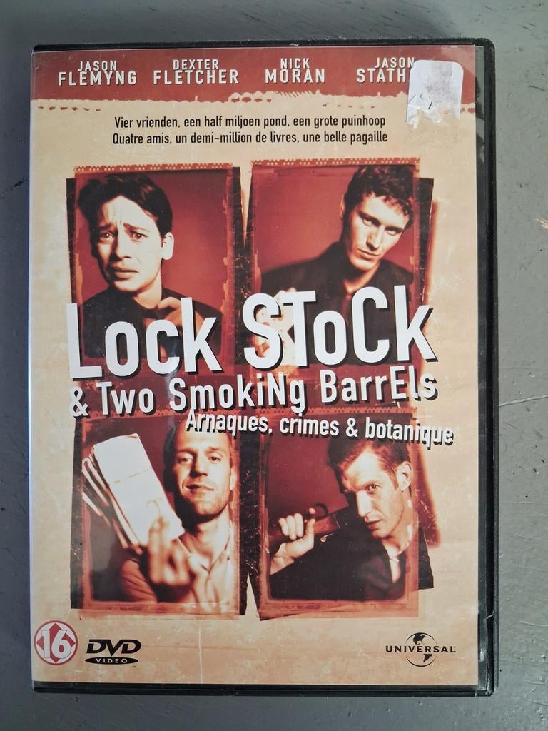 Lock, Stock & Two Smoking Barrels DVD - Actiethriller, Vanaf 16 jaar, Ophalen of Verzenden, Gebruikt, Actiethriller