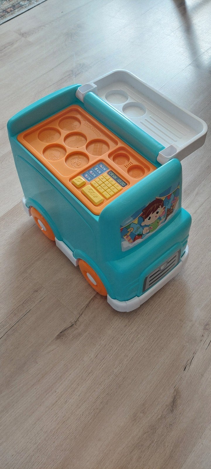 Leuke ijscowagen voor kinderen - Speelgoed, Ophalen of Verzenden, Gebruikt, Rekenen, Met geluid