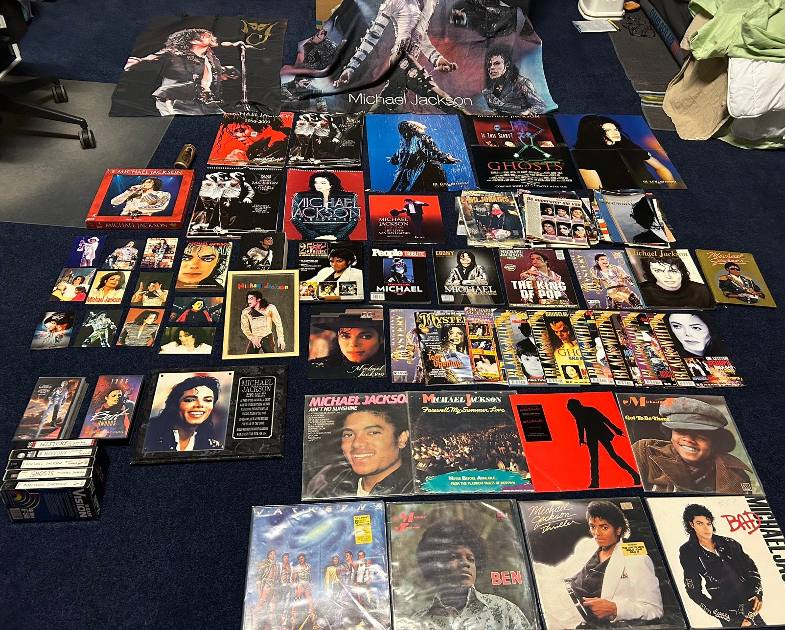 Michael Jackson verzameling/collectie, Verzamelen, Ophalen