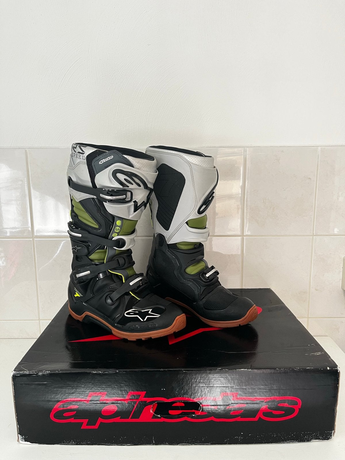 Alpinestars Tech 7 Crosslaarzen - Maat 45,5, Ophalen of Verzenden, Tweedehands, Laarzen