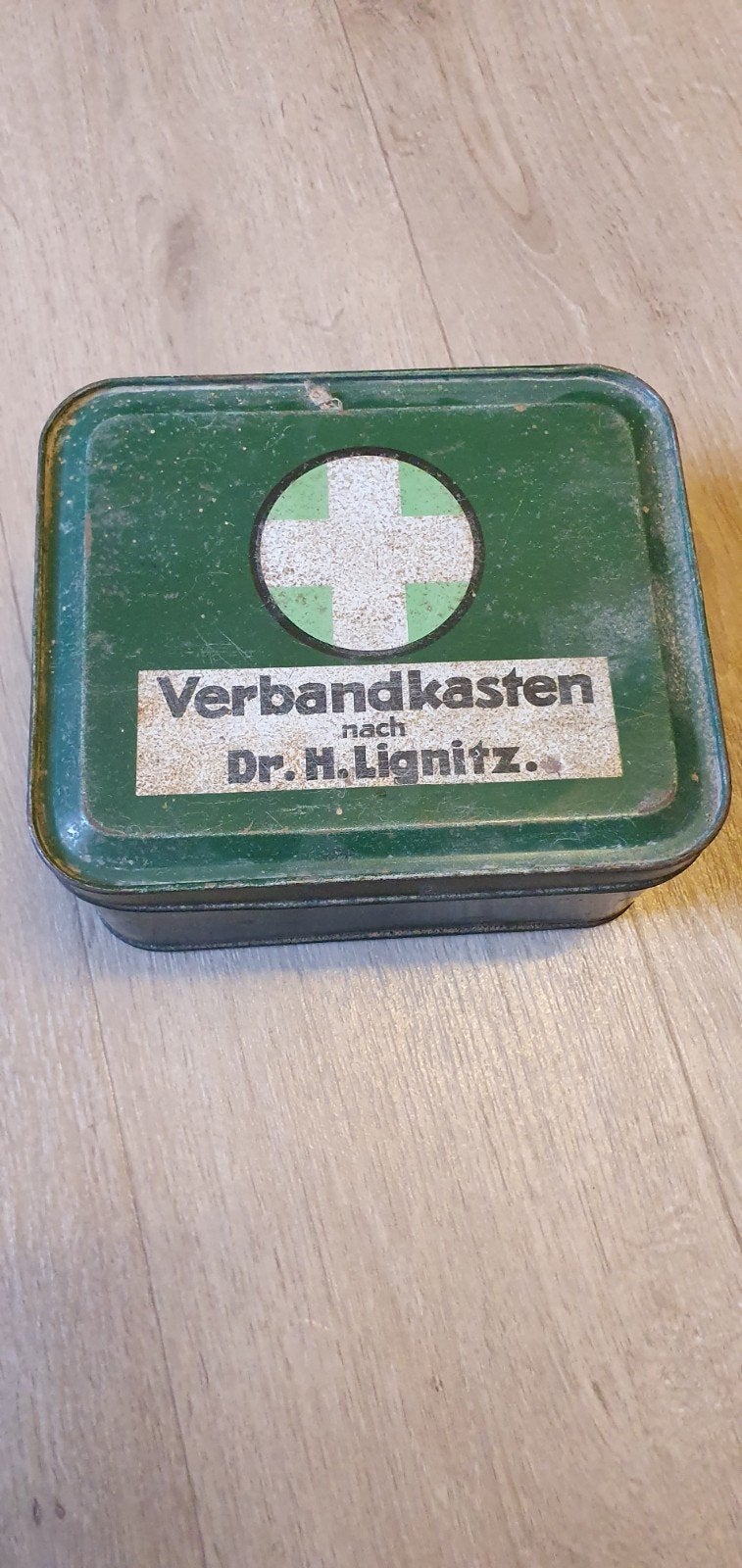 Vintage Verbandkasten Dr. H. Lignitz EHBO-doos, Antiek en Kunst, Ophalen of Verzenden