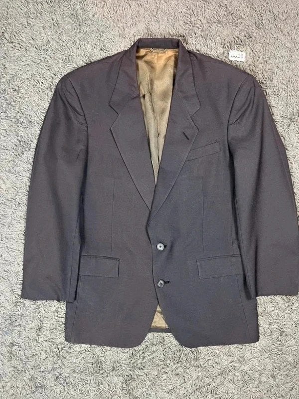 Vintage christian Dior Colbert Blue purple Design, Kleding | Heren, Kostuums en Colberts, Gedragen, Overige maten, Blauw, Ophalen of Verzenden