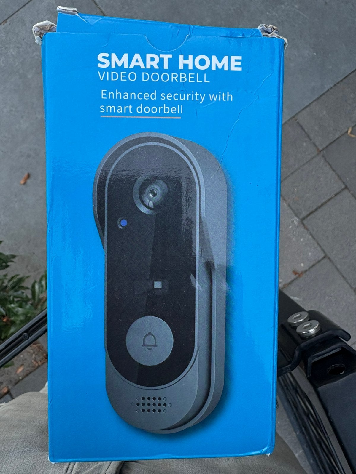 Smart Home Video Deurbel met Camera – WiFi – Nieuw in doos, Ophalen, Bewegingsdetectiesensor, Zo goed als nieuw
