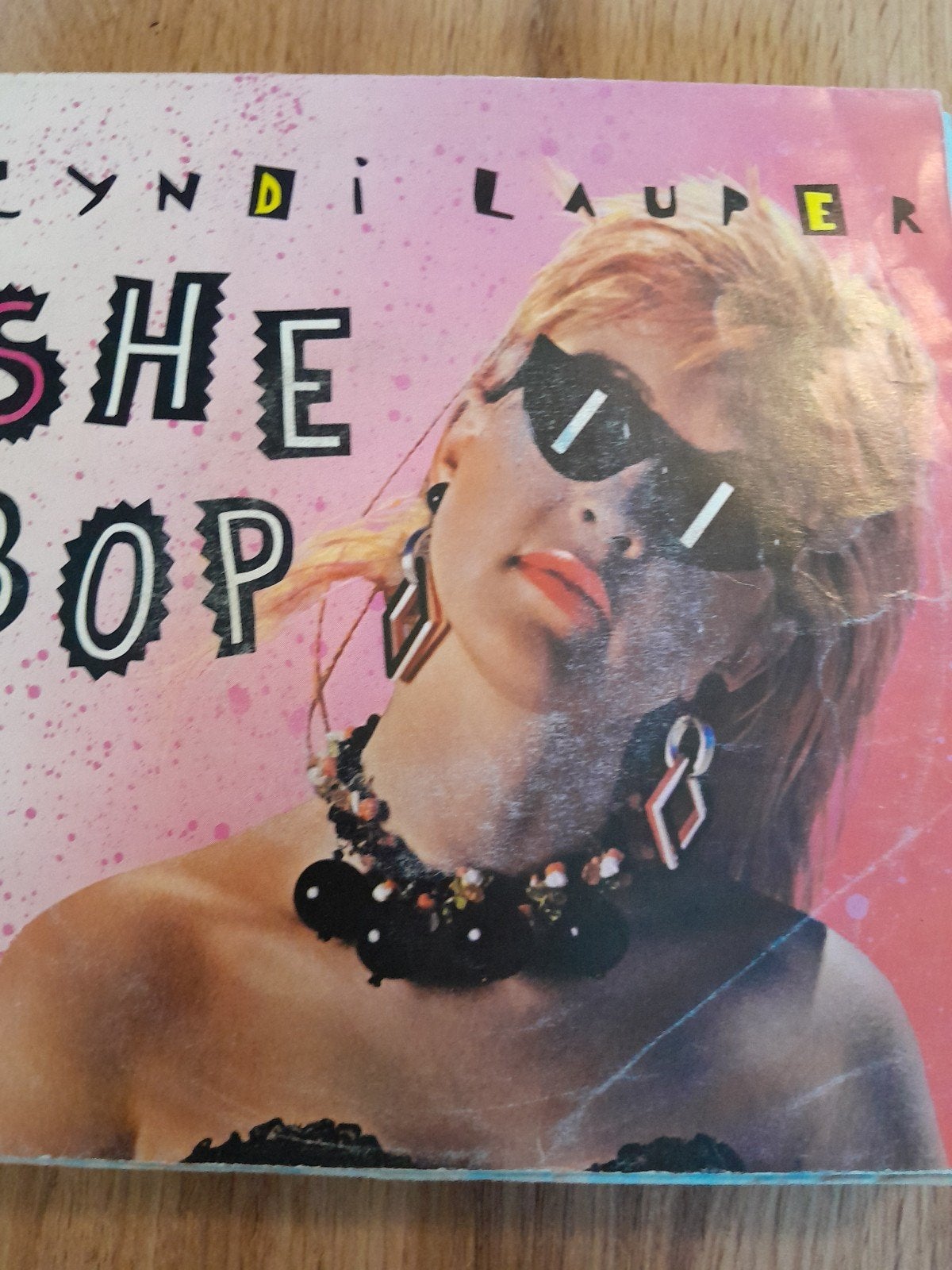 Cyndi lauper 7 inch she bop, Ophalen of Verzenden, Zo goed als nieuw, Pop