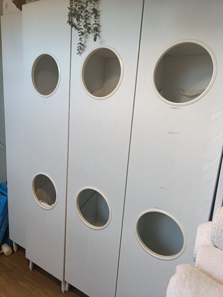 Ikea Nysjon wasmand kasten 3 stuks, Ophalen, Minder dan 50 cm, 150 tot 200 cm, 25 tot 50 cm