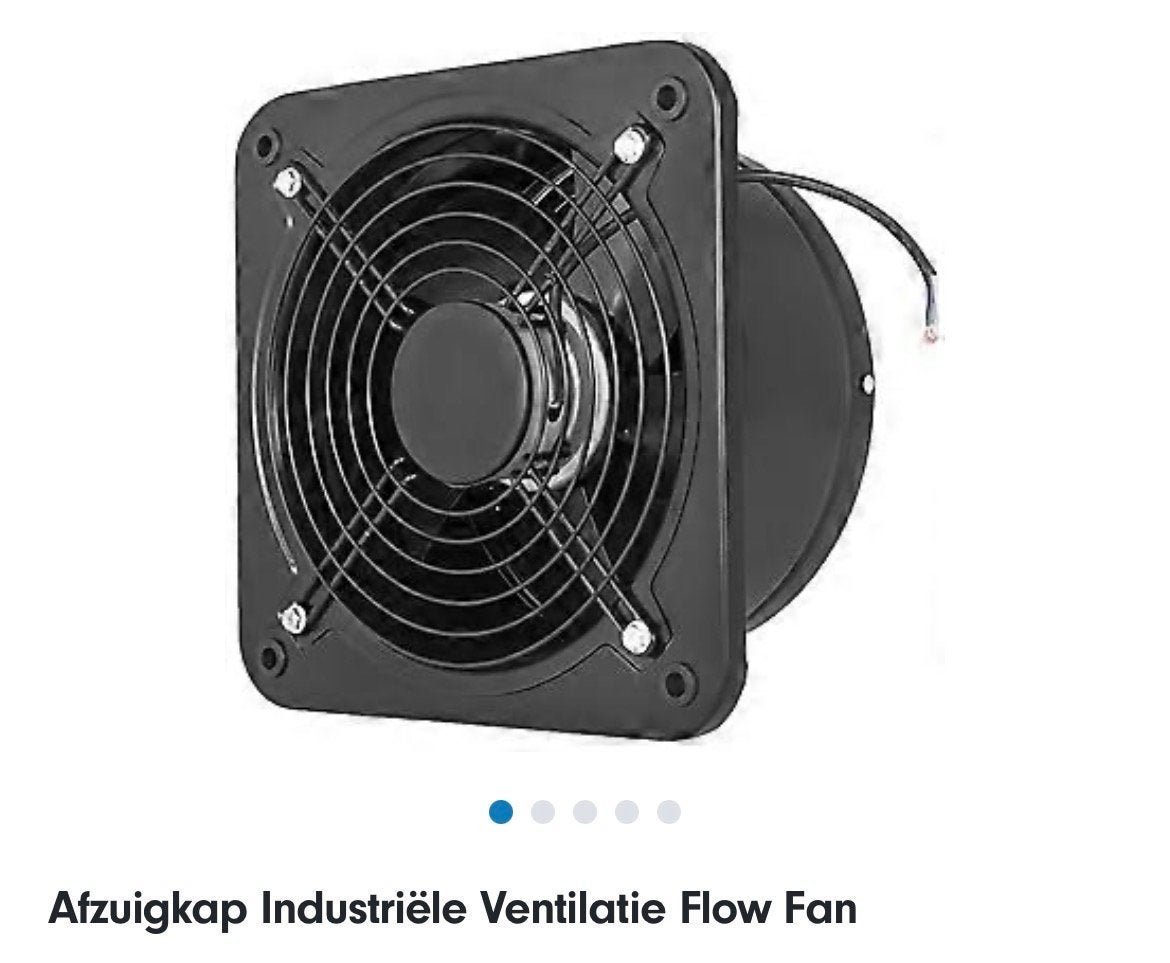 Industriële Afzuigventilator YNF-250-2T - 1680 m³/u, Doe-het-zelf en Verbouw, Ophalen of Verzenden, Nieuw, Ventilator en Afzuiger