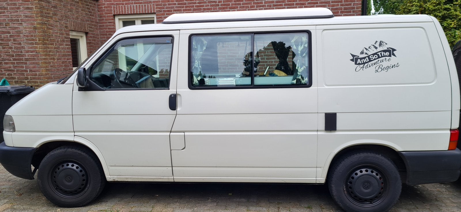 VW T4, 2,5 TDI, 5 cilinder camperbus, Caravans en Kamperen, Buscamper of Camperbus, Volkswagen, Tot en met 2, Diesel