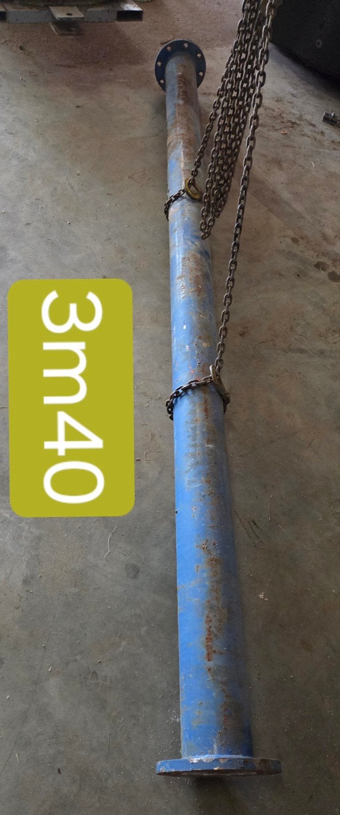 zes duims Buis kachelpijp mest pijp, Ophalen, Overige materialen, Gebruikt, 4 tot 6 meter