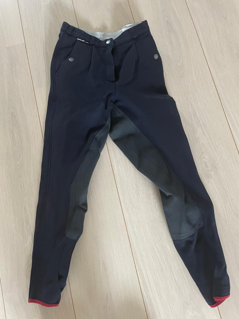 Paardijbroek maat 36 blauw Eurostar, Ophalen of Verzenden, Zo goed als nieuw, Dressuur