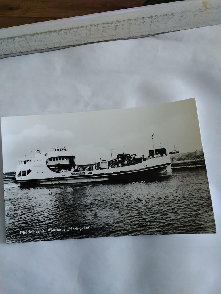 MIDDELHARNIS. VEERBOOT. "HARINGVLIET", Ophalen of Verzenden, Voor 1920, Zuid-Holland