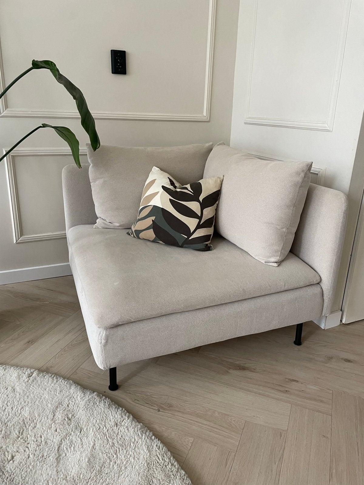 IKEA SÖDERHAMN hoekelement Fauteuils, Huis en Inrichting, Banken | Bankstellen, Zo goed als nieuw, Hoekbank, Eenpersoons, 150 tot 200 cm