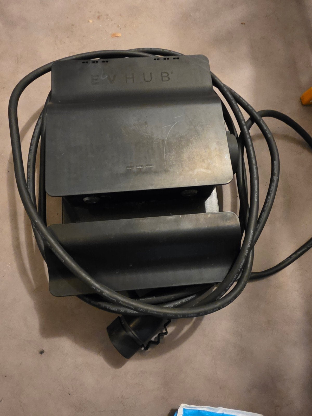 EVHUB Laadpaal met Laadkabel 11kw 3 fasen, Ophalen, Gebruikt, Laadpaal en Laadkabel
