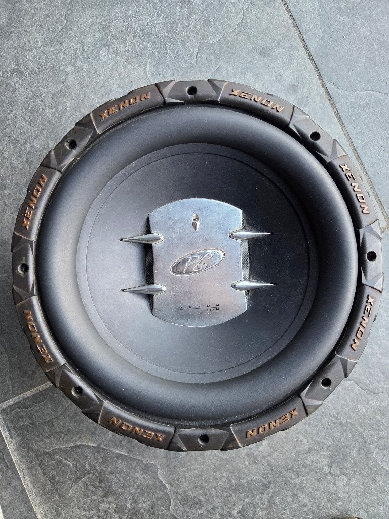Phoenix xenon gold x12d4 high excursion subwoofer, Auto diversen, Autospeakers, Ophalen, Gebruikt