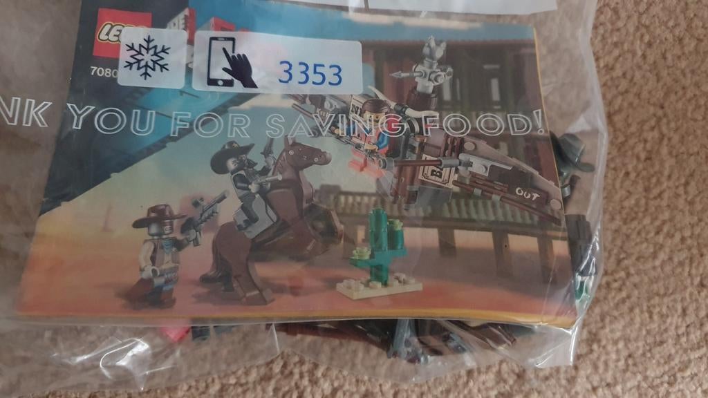 Lego The Lone Ranger 70800 Koets Ontsnapping, Overige thema's, Lego, Ophalen of Verzenden, Zo goed als nieuw