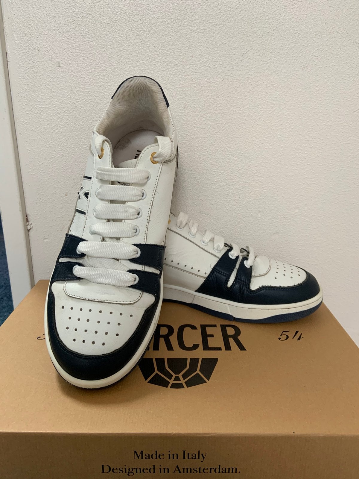 Mercer the Brooklyn sneakers heren maat 42, Ophalen of Verzenden, Zo goed als nieuw, Wit