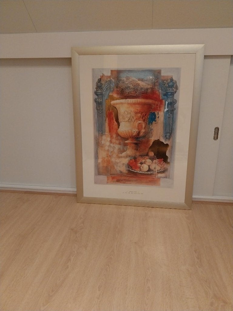 Set van 4 ingelijste kunstprints van Joadoor, Antiek en Kunst, Kunst | Schilderijen | Abstract, Ophalen