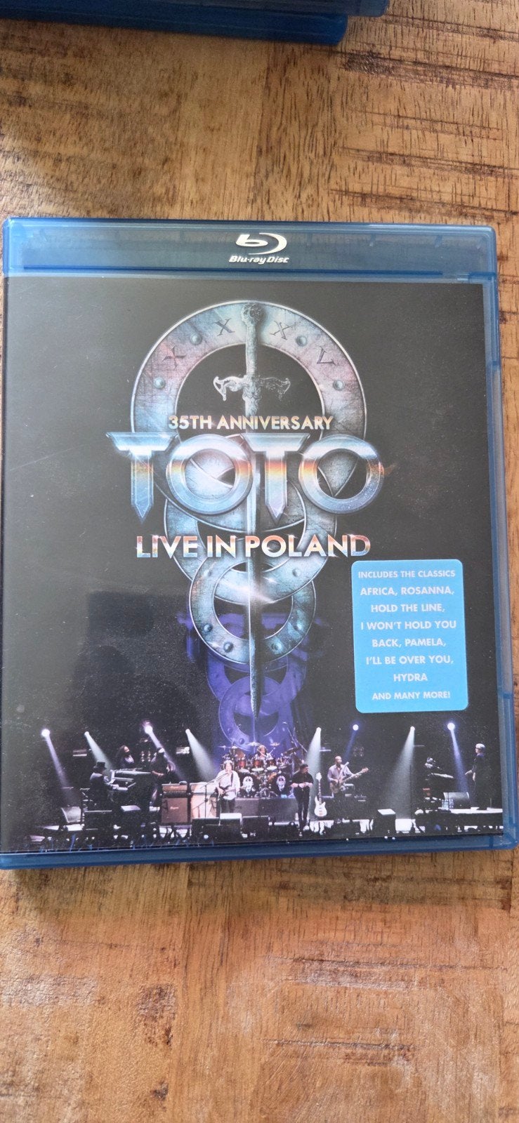 Toto 35th Anniversary Live in Poland Blu-ray Concert, Ophalen of Verzenden, Zo goed als nieuw