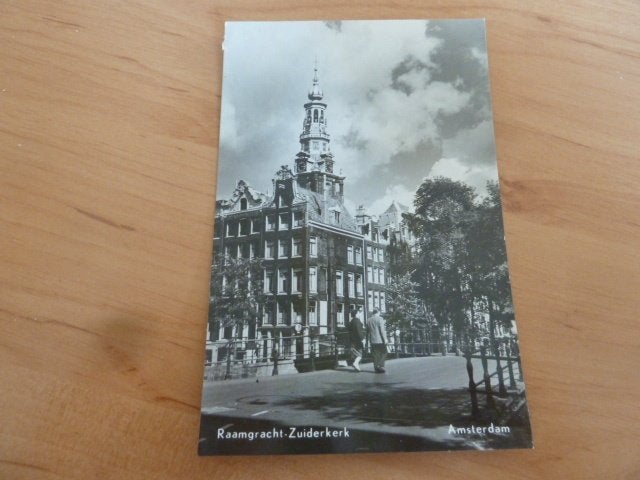 Amsterdam circa 1965 Raamgracht met Zuiderkerk, Ophalen of Verzenden, 1960 tot 1980, Noord-Holland