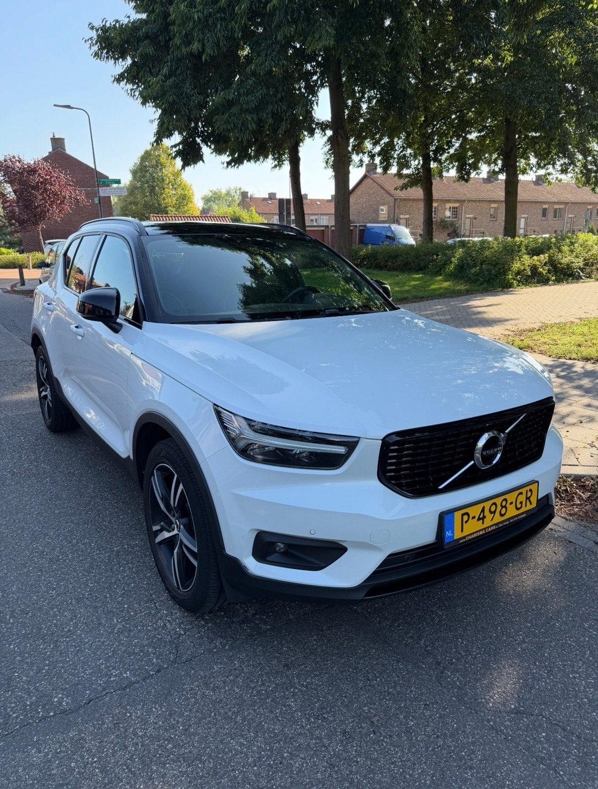 Volvo XC40 R design D4 190pk AWD Geartronic 2018 Wit, Auto's, Automaat, 15 km/l, 1969 cc, Wit