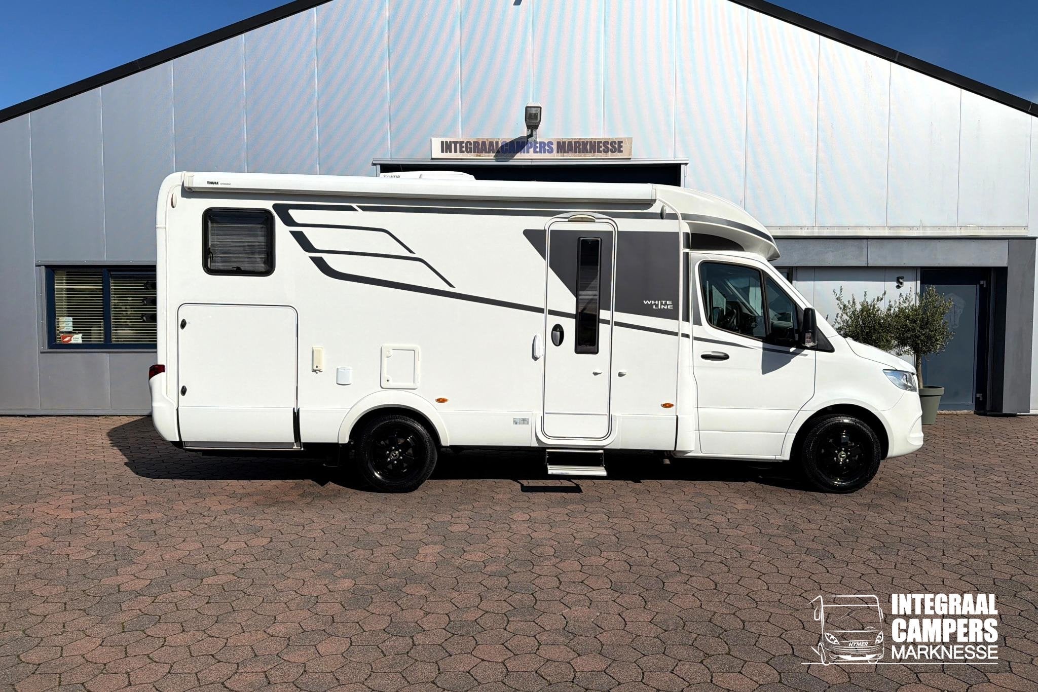 Hymer BMC-T 600 WhiteLine | Mercedes | Levelsysteem | Lithiu, Automaat, 7 tot 8 meter, Bedrijf, Diesel