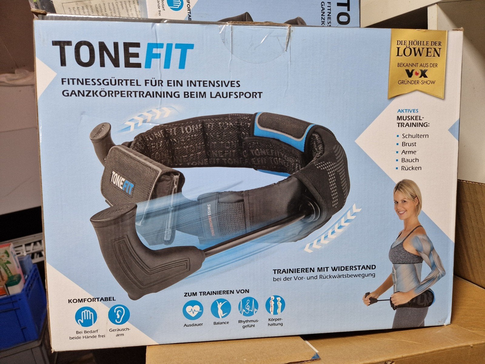 Tonefit Fitnessgordel voor Intensieve Full-Body Training, Ophalen of Verzenden, Nieuw, Benen, Overige typen