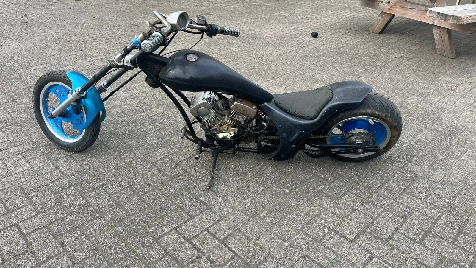 Unieke Custom Chopper Minibike -Project, Ophalen, Overige typen