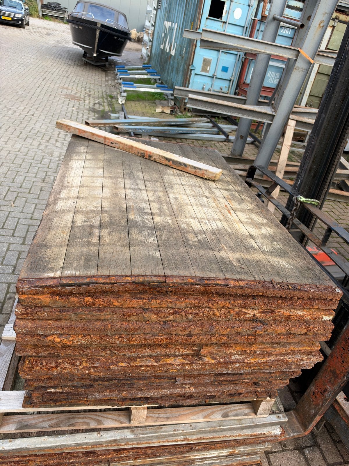 Partij gebruikte steenschotten - steen schotten, Ophalen, Gebruikt, 25 tot 50 mm, Overige typen
