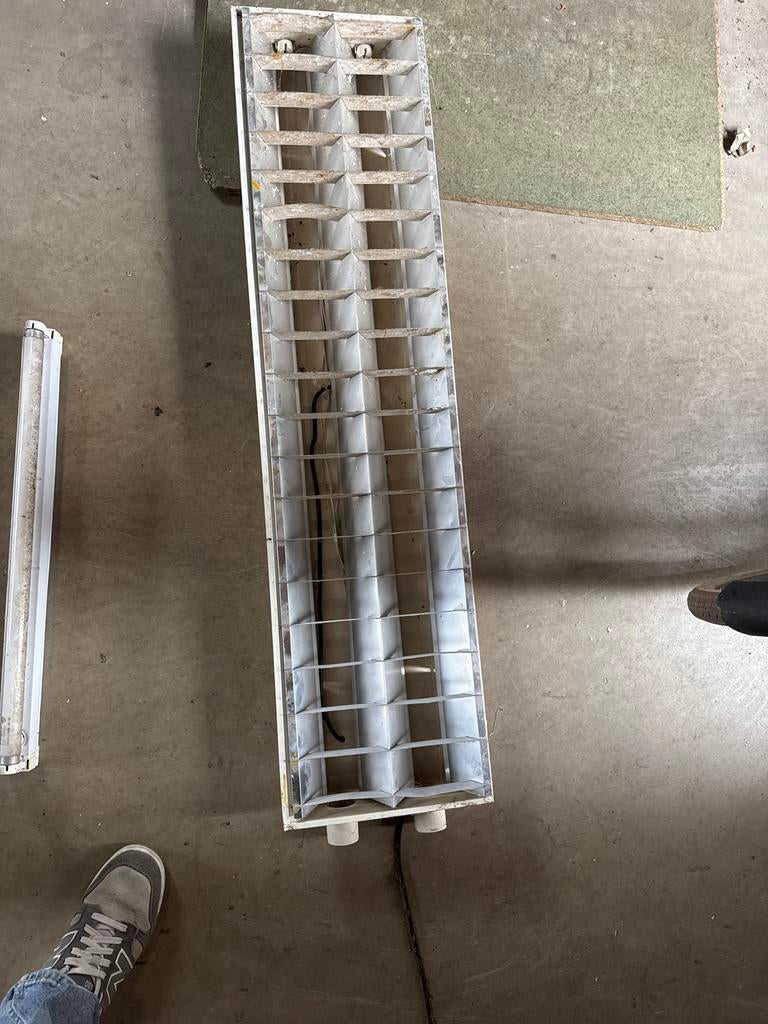 TL lamp 120cm - 2x 36W - Gebruikt, Ophalen, Gebruikt