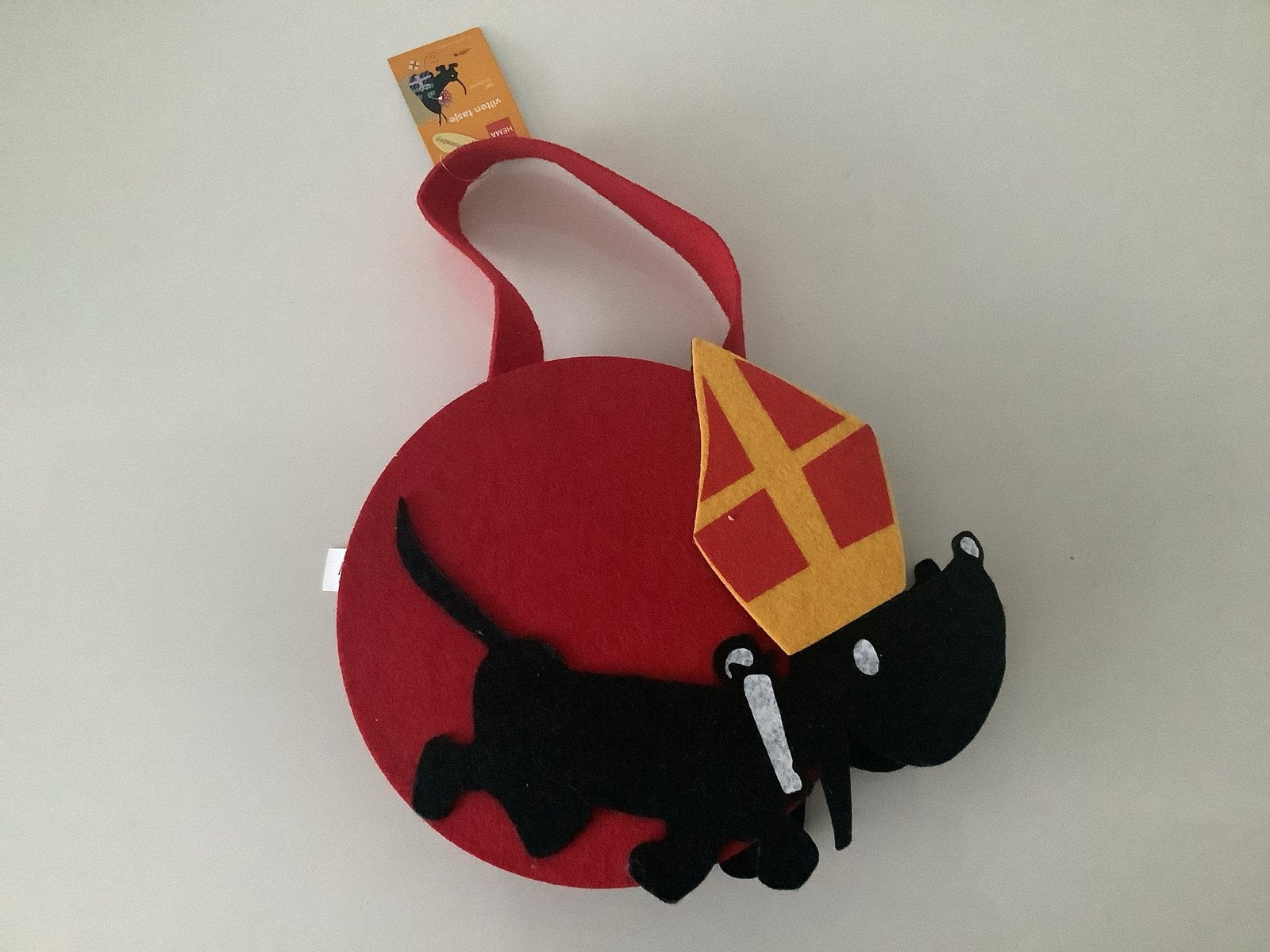 Takkie Sinterklaas tasje van de Hema met prijskaartje, Diversen, Ophalen of Verzenden, Nieuw