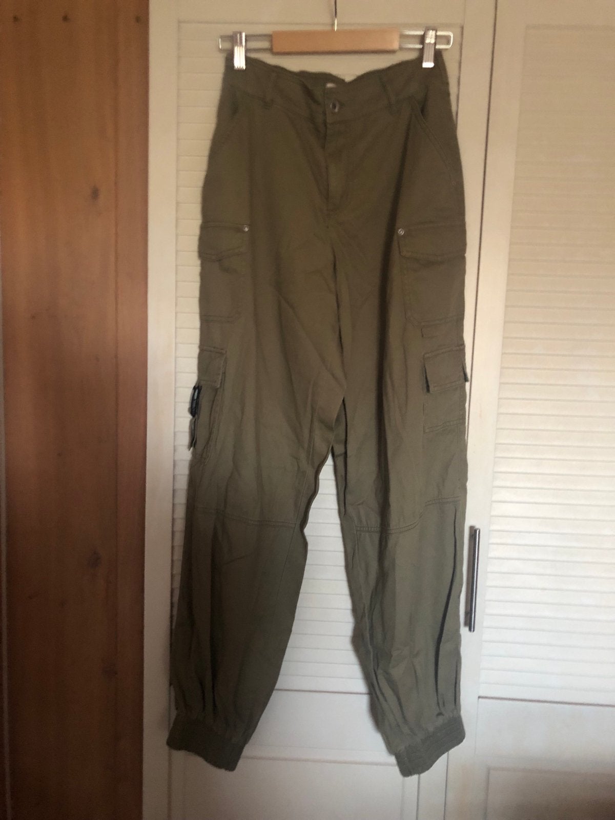 Only cargo broek legergroen maat XS, Ophalen of Verzenden, Zo goed als nieuw, Maat 34 (XS) of kleiner, Lang