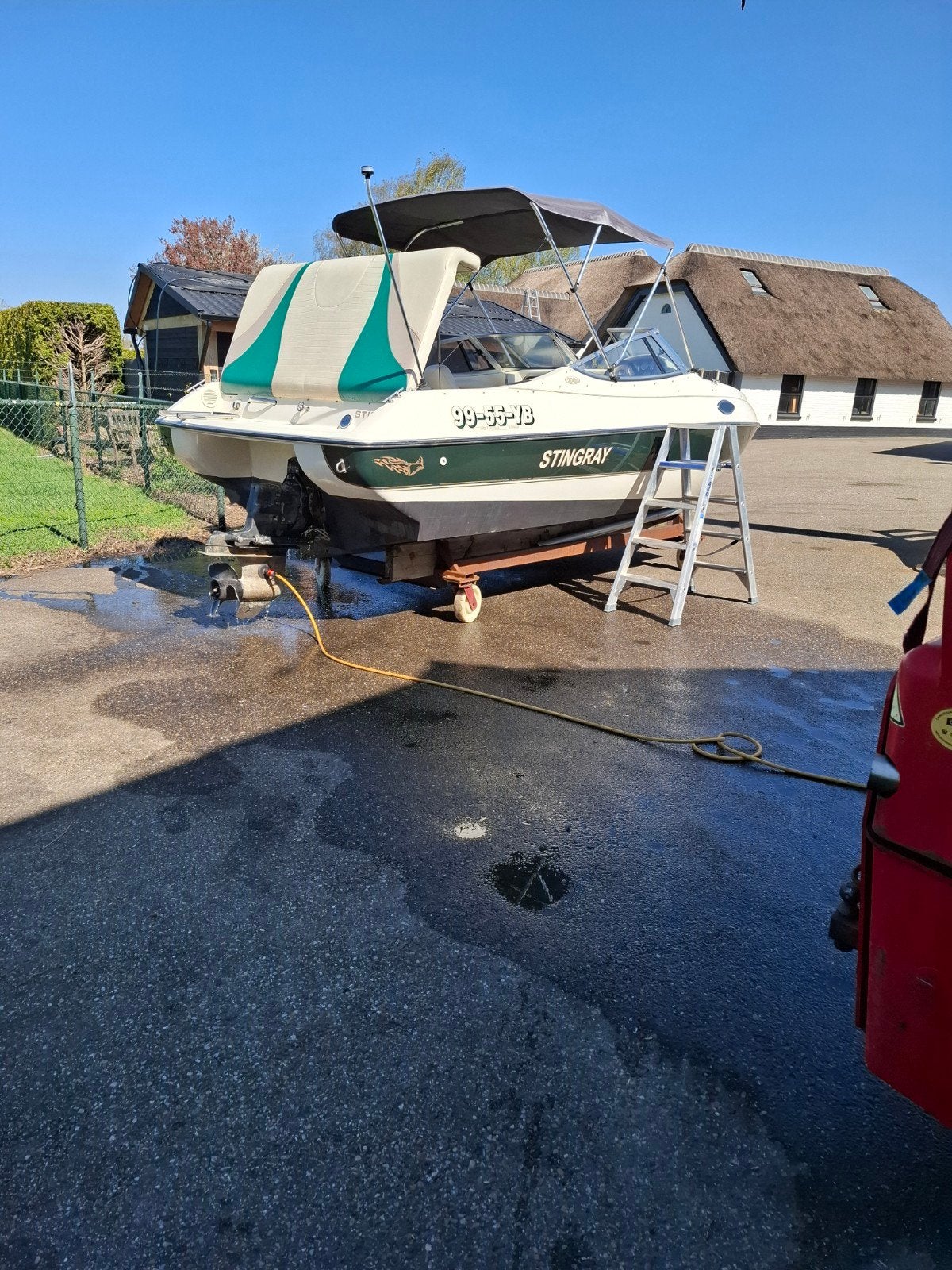 Te Koop nette Stingray 200CX, Ophalen, Gebruikt, Trailer