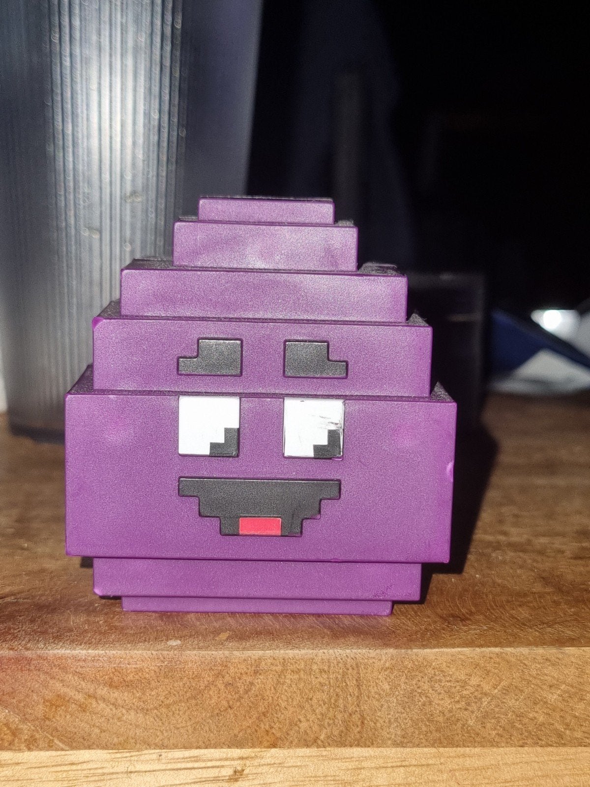 ZELDZAME McDonald's Grimace ei (Minecraft) figuur, Ophalen of Verzenden, Gebruikt