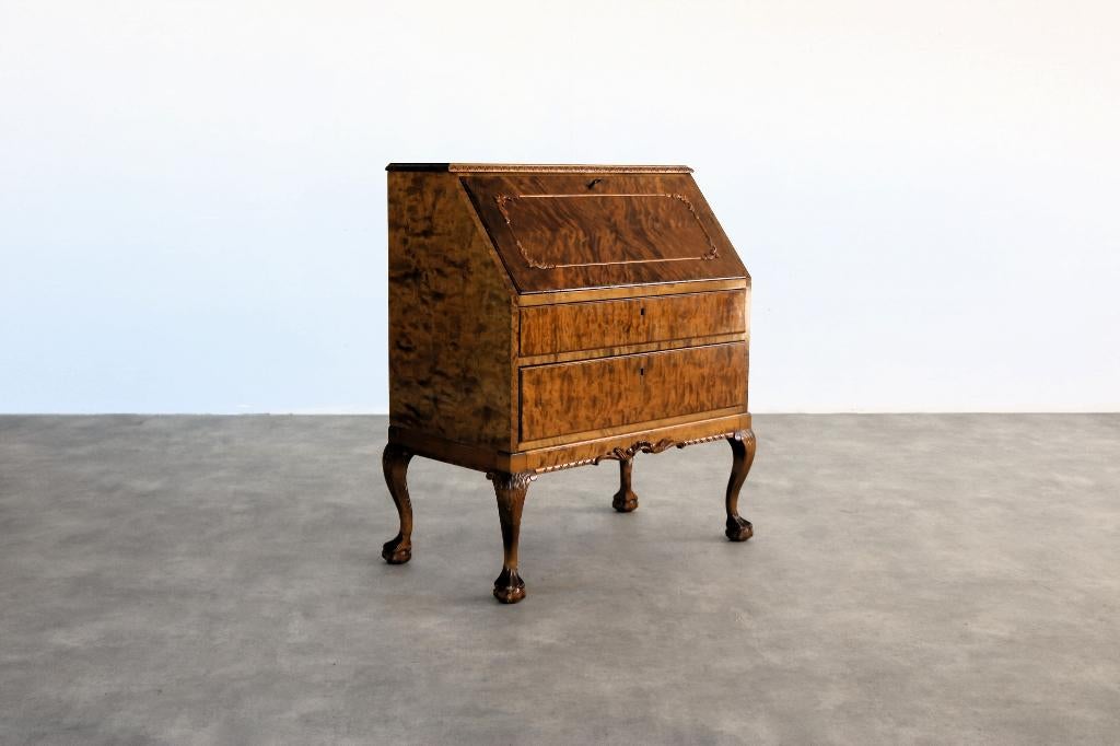 art deco secretaire | kast | jaren 50 | Zweeds, Gebruikt, ., Ophalen of Verzenden, .