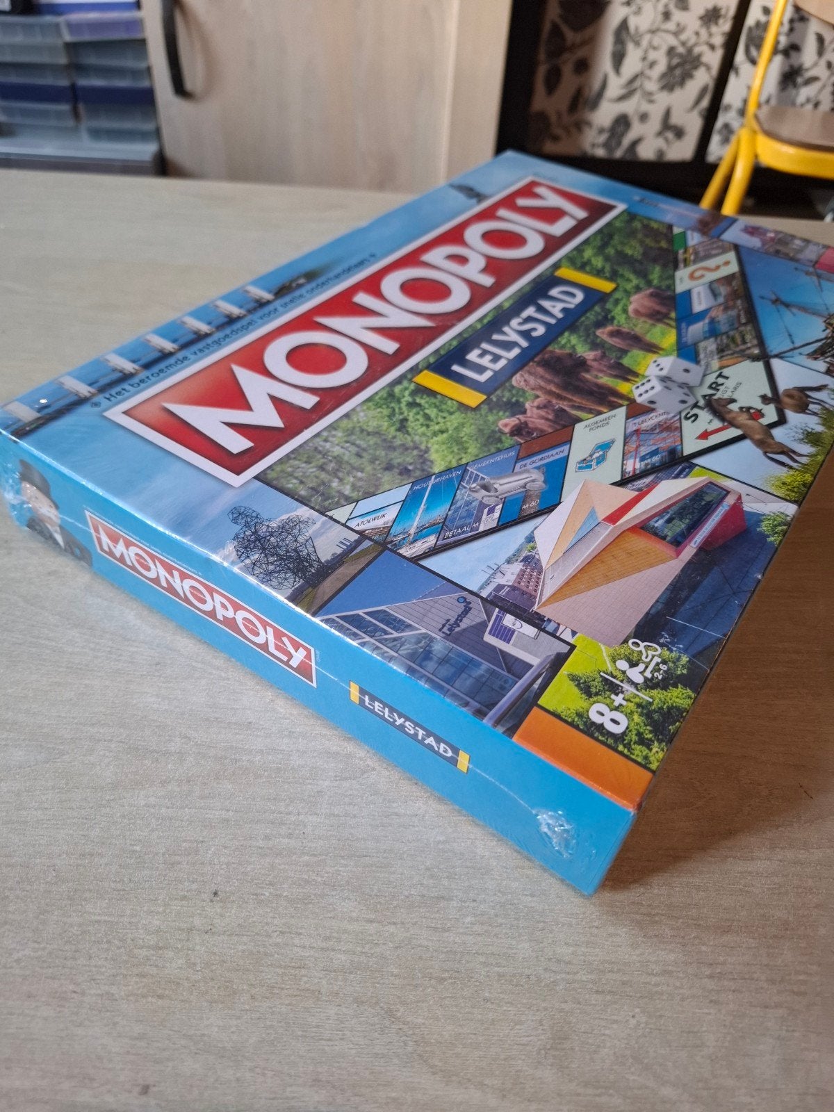 Monopoly Lelystad - Nieuw in seal, Identity Games, Nieuw, Ophalen of Verzenden, Hasbro