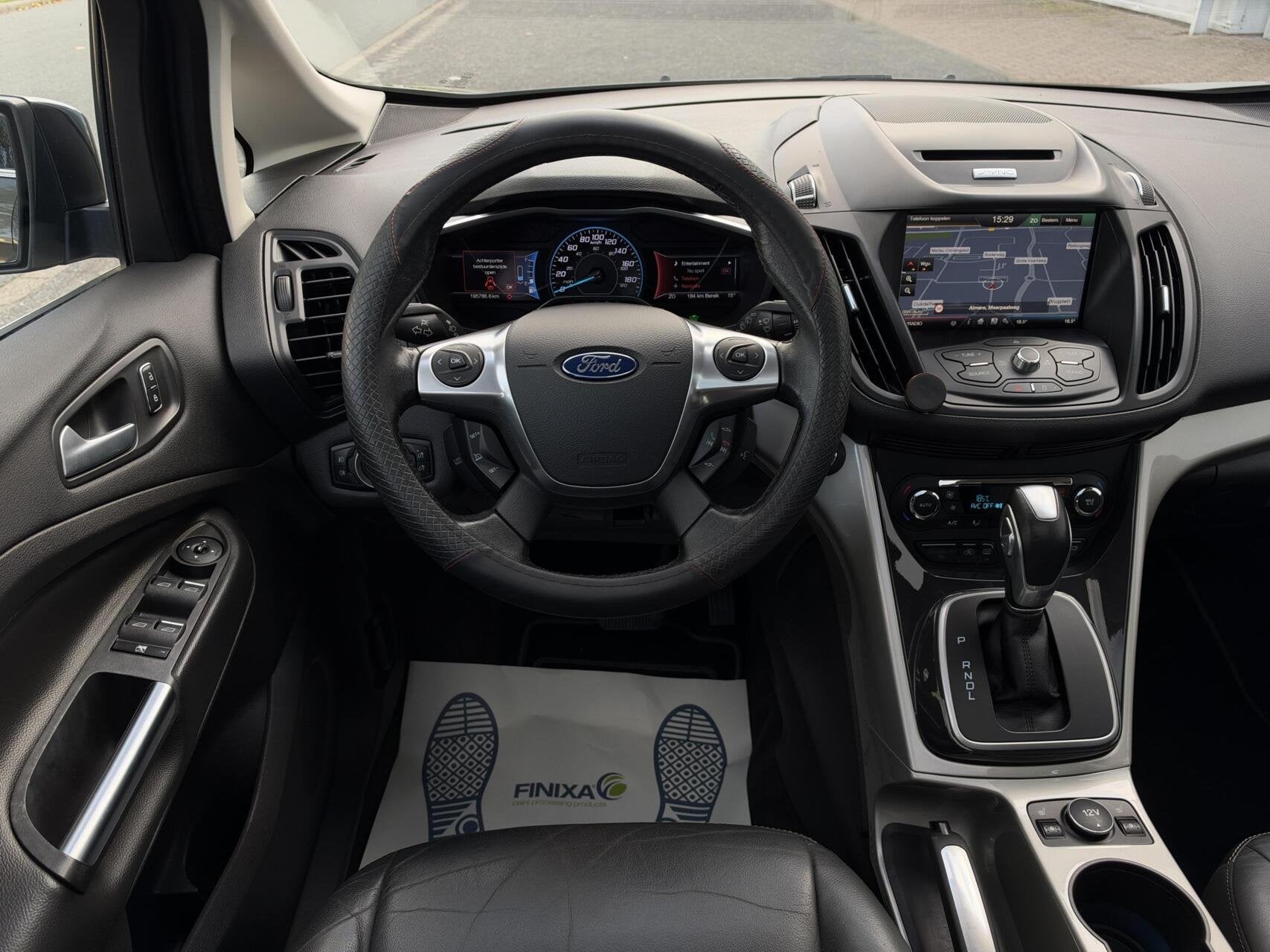 Ford C-Max 2.0 Plug-in Hybrid Titanium Plus - PANO/LEER/NAP, Auto's, Gebruikt, Euro 6, 4 cilinders, Bedrijf