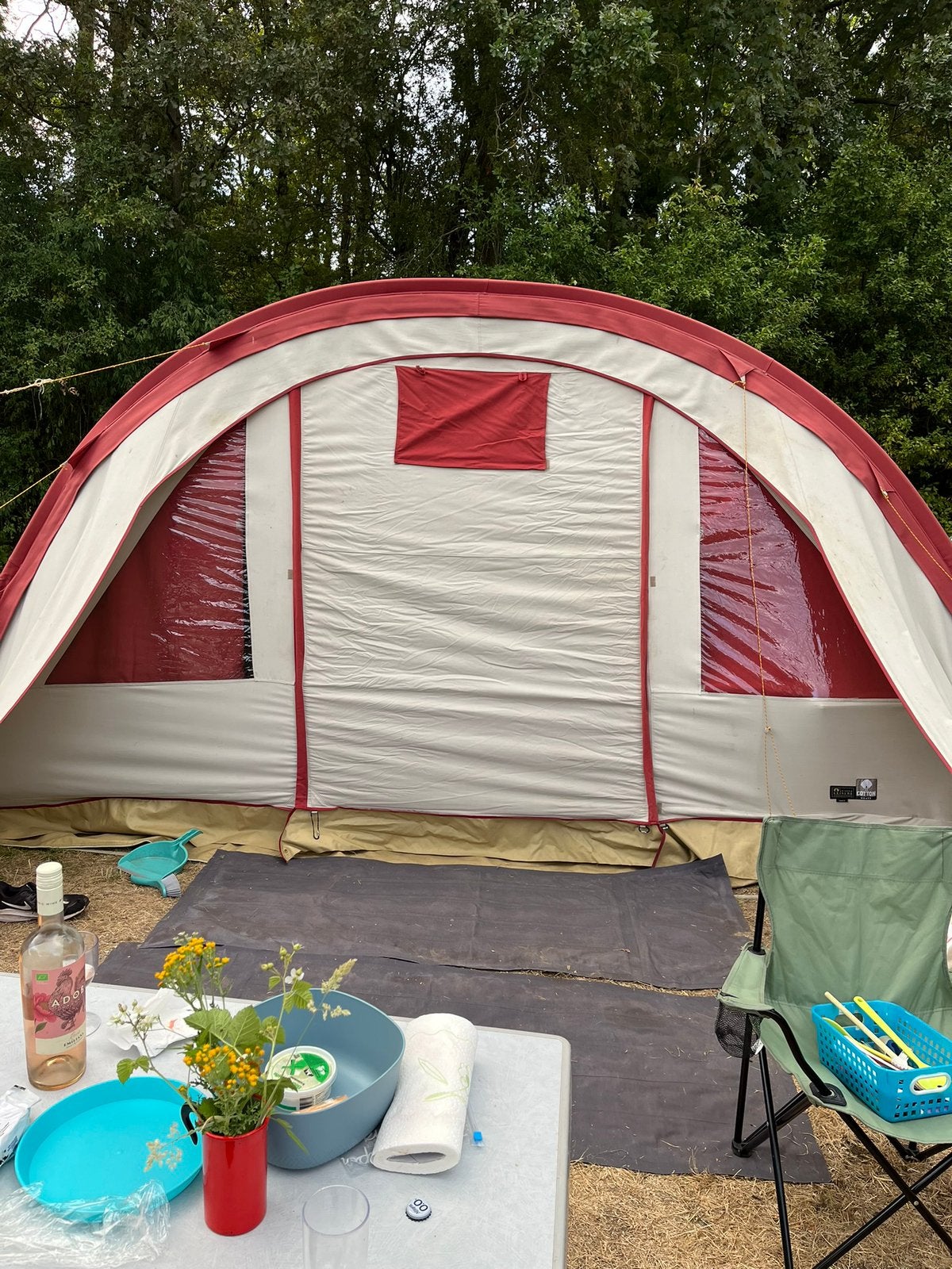 Brixen 6 Active Leisure 6 persoons, Caravans en Kamperen, Tenten, Ophalen, Gebruikt, Tot en met 6