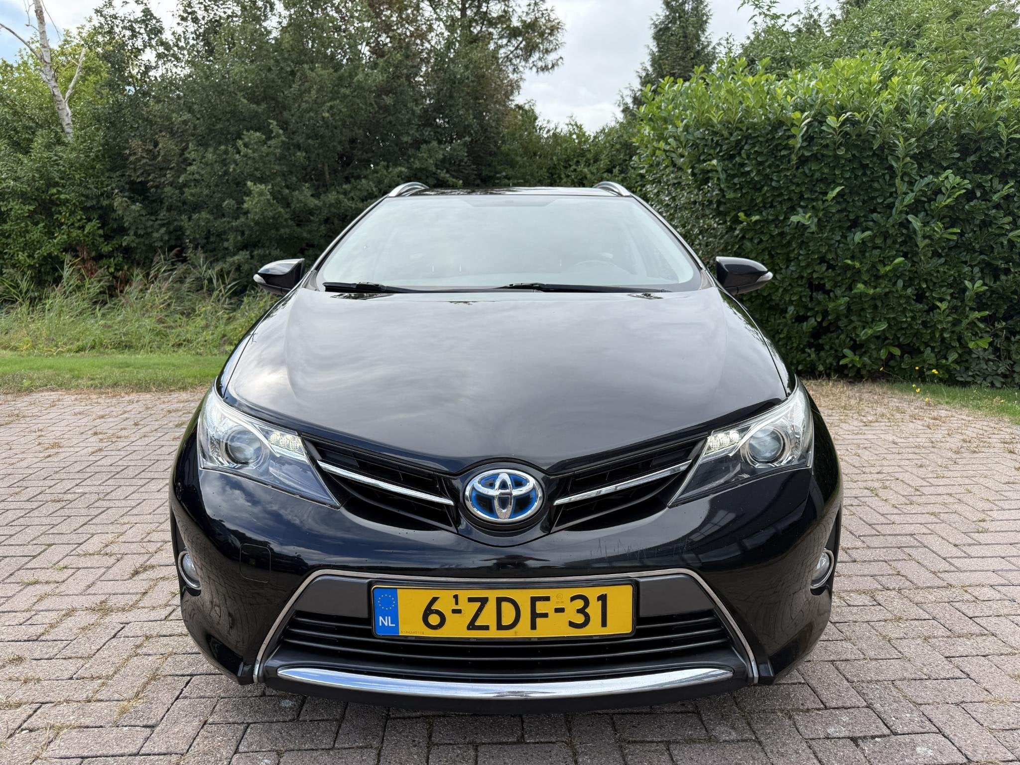 Toyota Auris Touring Sports 1.8 Hybrid Lease 136PK | Climate, Auto's, Gebruikt, Euro 6, Zwart, Origineel Nederlands