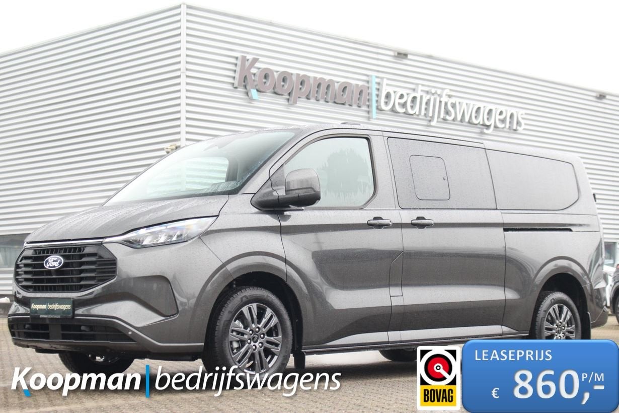 Ford Transit Custom 2.5 PHEV 233pk L2H1 Kombi Limited | 8-Pe, Auto's, Ford, Automatische klimaatregeling, 8 stoelen, 1850 kg, 2467 kg